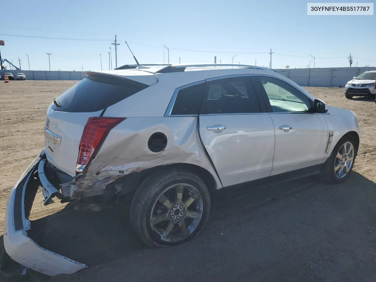 2011 Cadillac Srx Premium Collection VIN: 3GYFNFEY4BS517787 Lot: 72726134