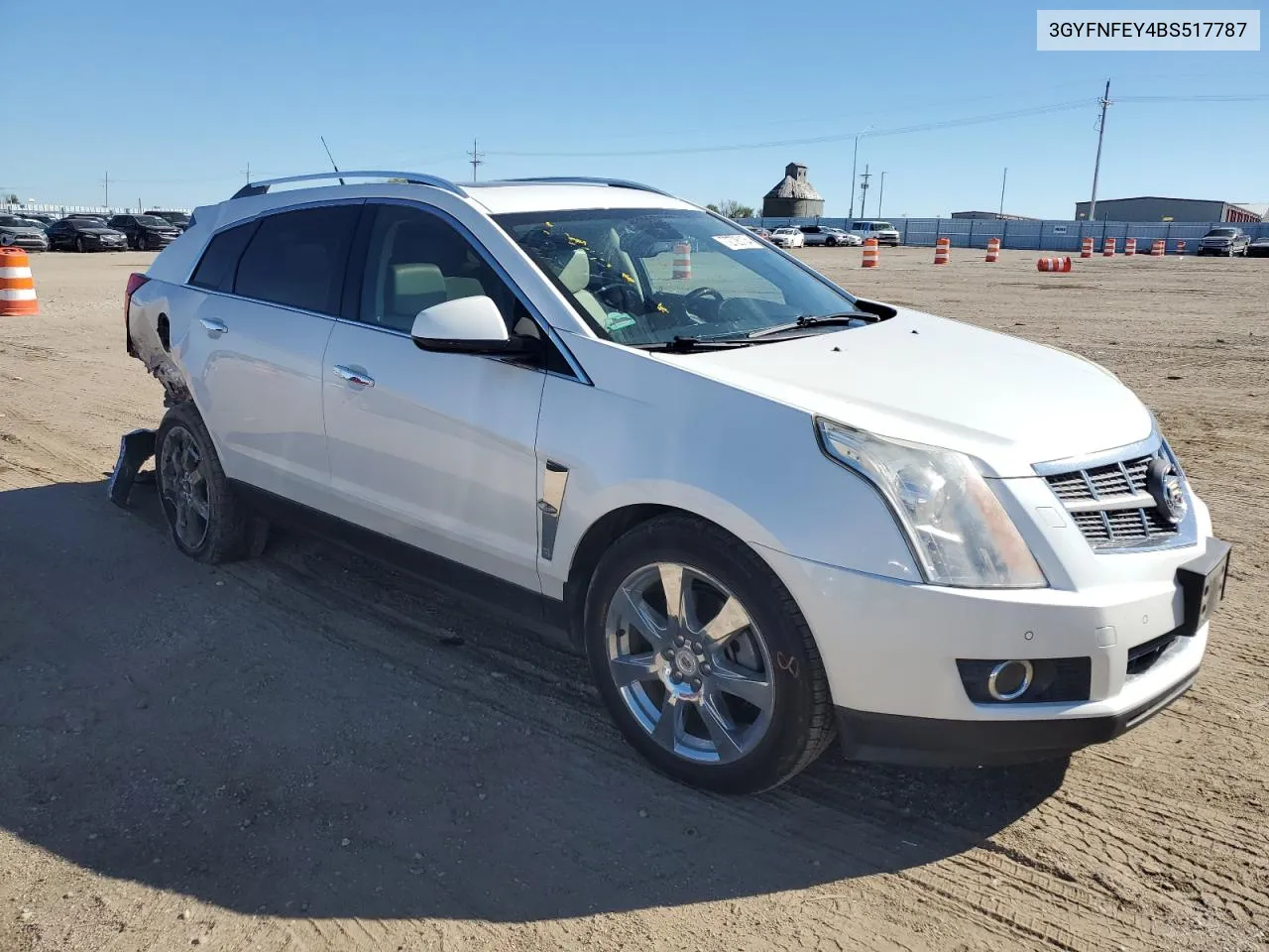 2011 Cadillac Srx Premium Collection VIN: 3GYFNFEY4BS517787 Lot: 72726134