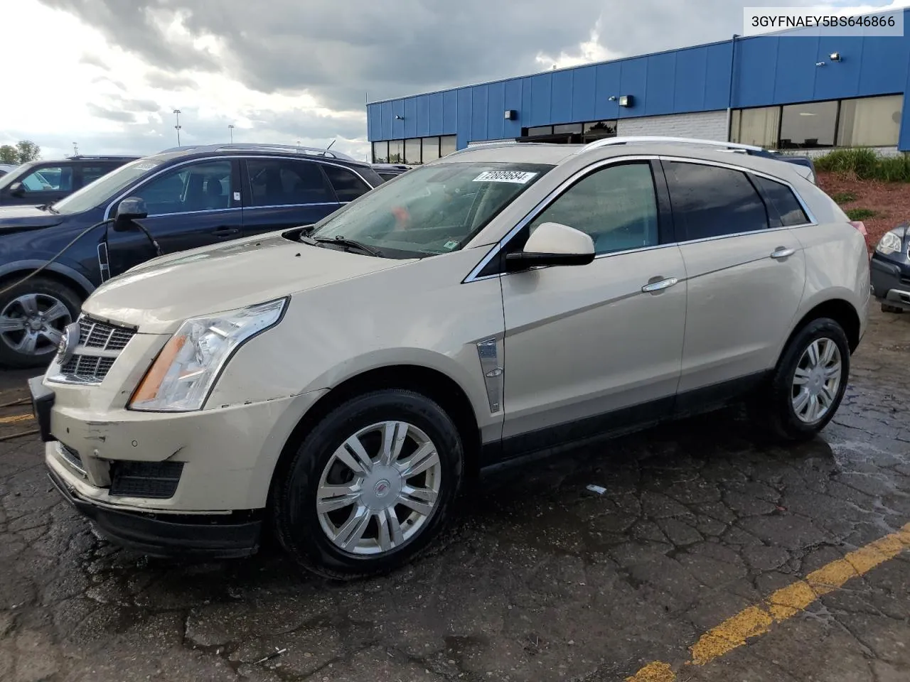 2011 Cadillac Srx Luxury Collection VIN: 3GYFNAEY5BS646866 Lot: 72809684