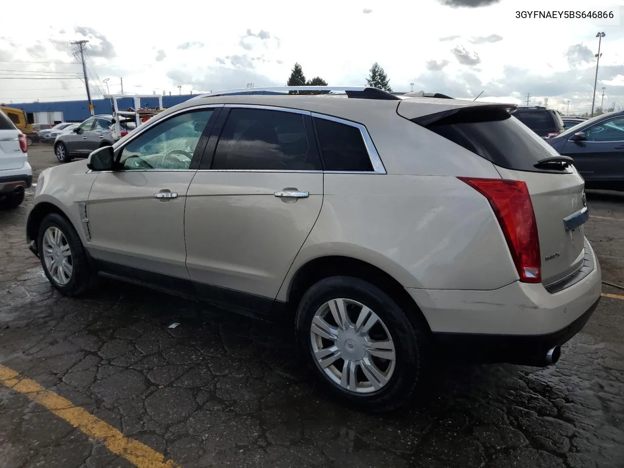 2011 Cadillac Srx Luxury Collection VIN: 3GYFNAEY5BS646866 Lot: 72809684