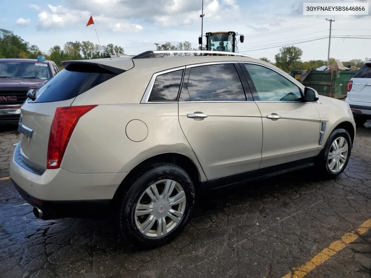 2011 Cadillac Srx Luxury Collection VIN: 3GYFNAEY5BS646866 Lot: 72809684