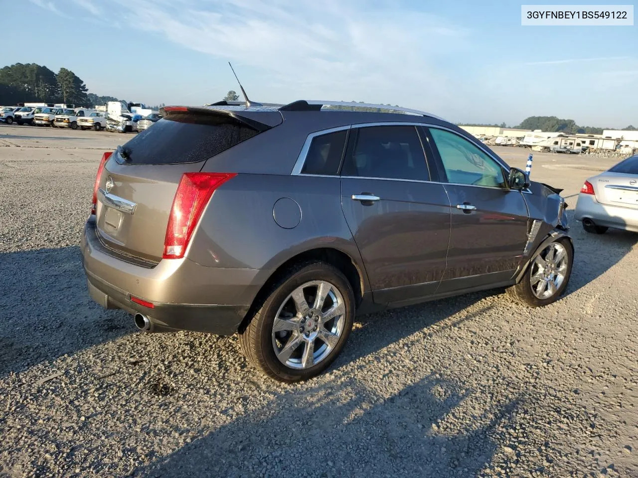 3GYFNBEY1BS549122 2011 Cadillac Srx Performance Collection