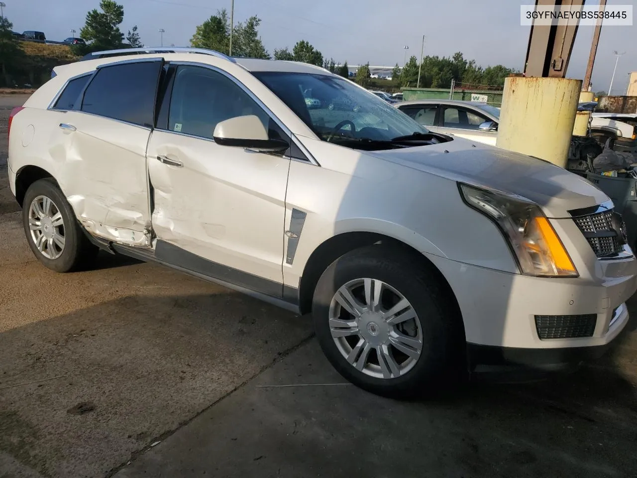 2011 Cadillac Srx Luxury Collection VIN: 3GYFNAEY0BS538445 Lot: 73007094