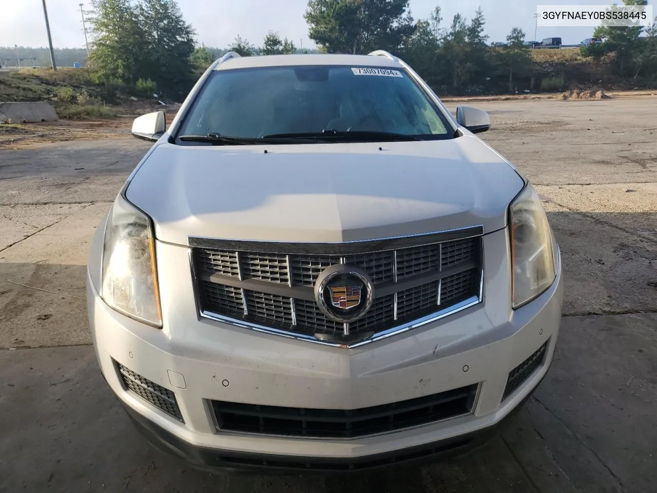 2011 Cadillac Srx Luxury Collection VIN: 3GYFNAEY0BS538445 Lot: 73007094