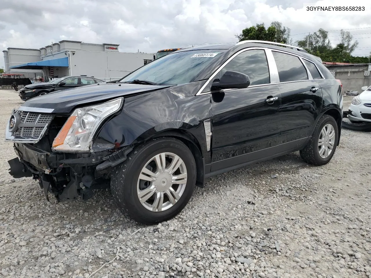 3GYFNAEY8BS658283 2011 Cadillac Srx Luxury Collection