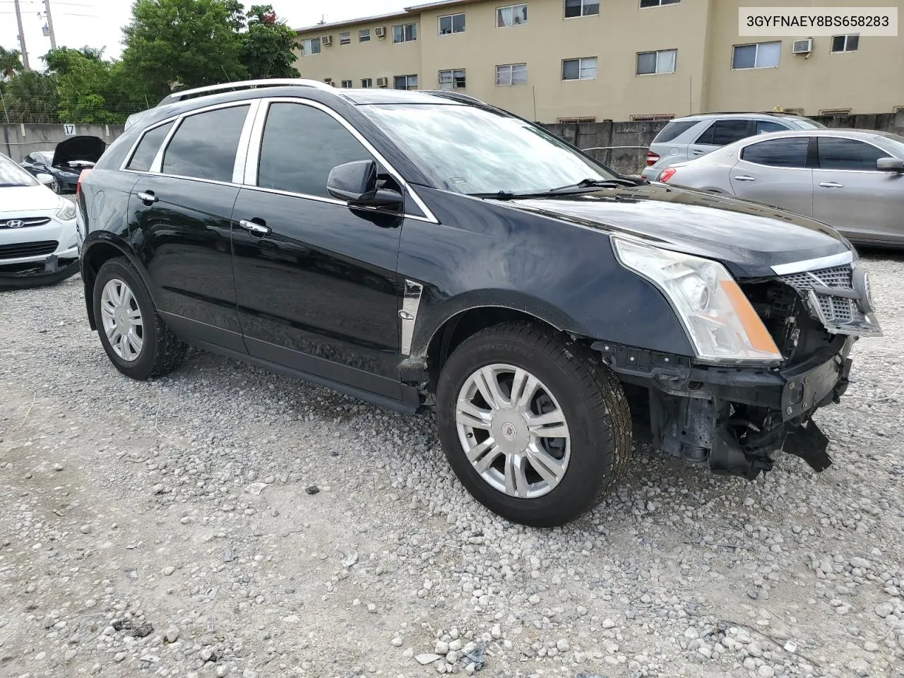 3GYFNAEY8BS658283 2011 Cadillac Srx Luxury Collection