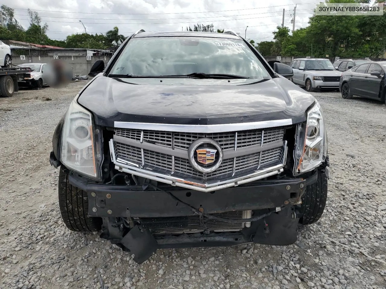 3GYFNAEY8BS658283 2011 Cadillac Srx Luxury Collection