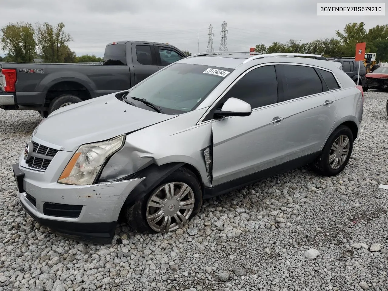 2011 Cadillac Srx Luxury Collection VIN: 3GYFNDEY7BS679210 Lot: 73114684