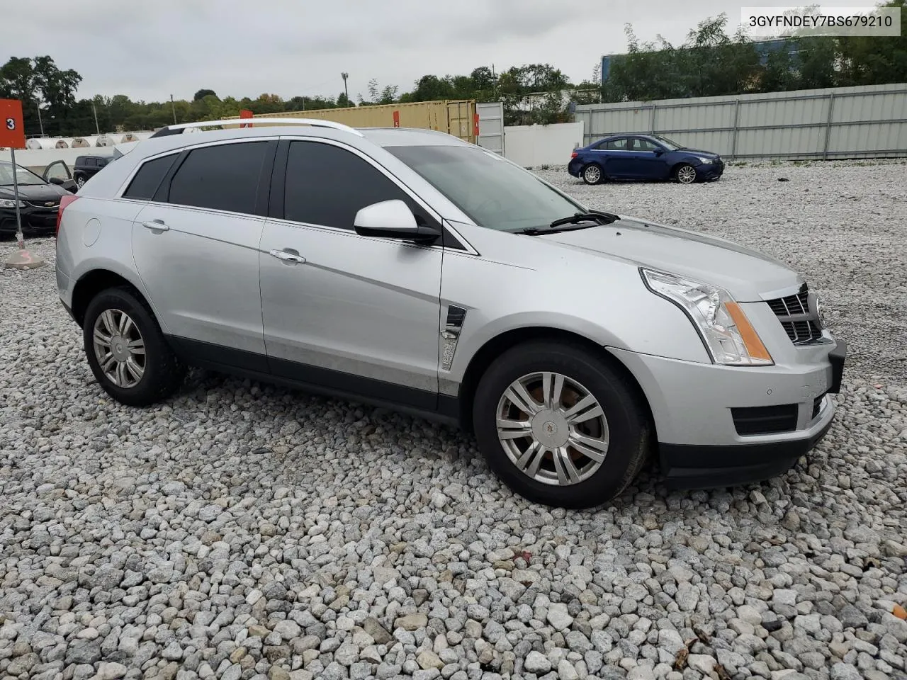 2011 Cadillac Srx Luxury Collection VIN: 3GYFNDEY7BS679210 Lot: 73114684