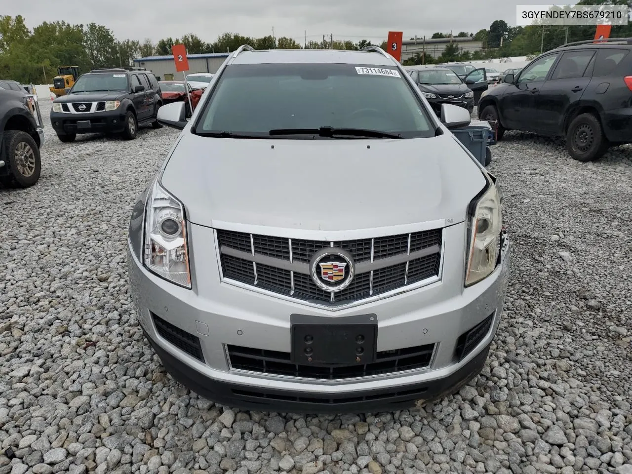 2011 Cadillac Srx Luxury Collection VIN: 3GYFNDEY7BS679210 Lot: 73114684