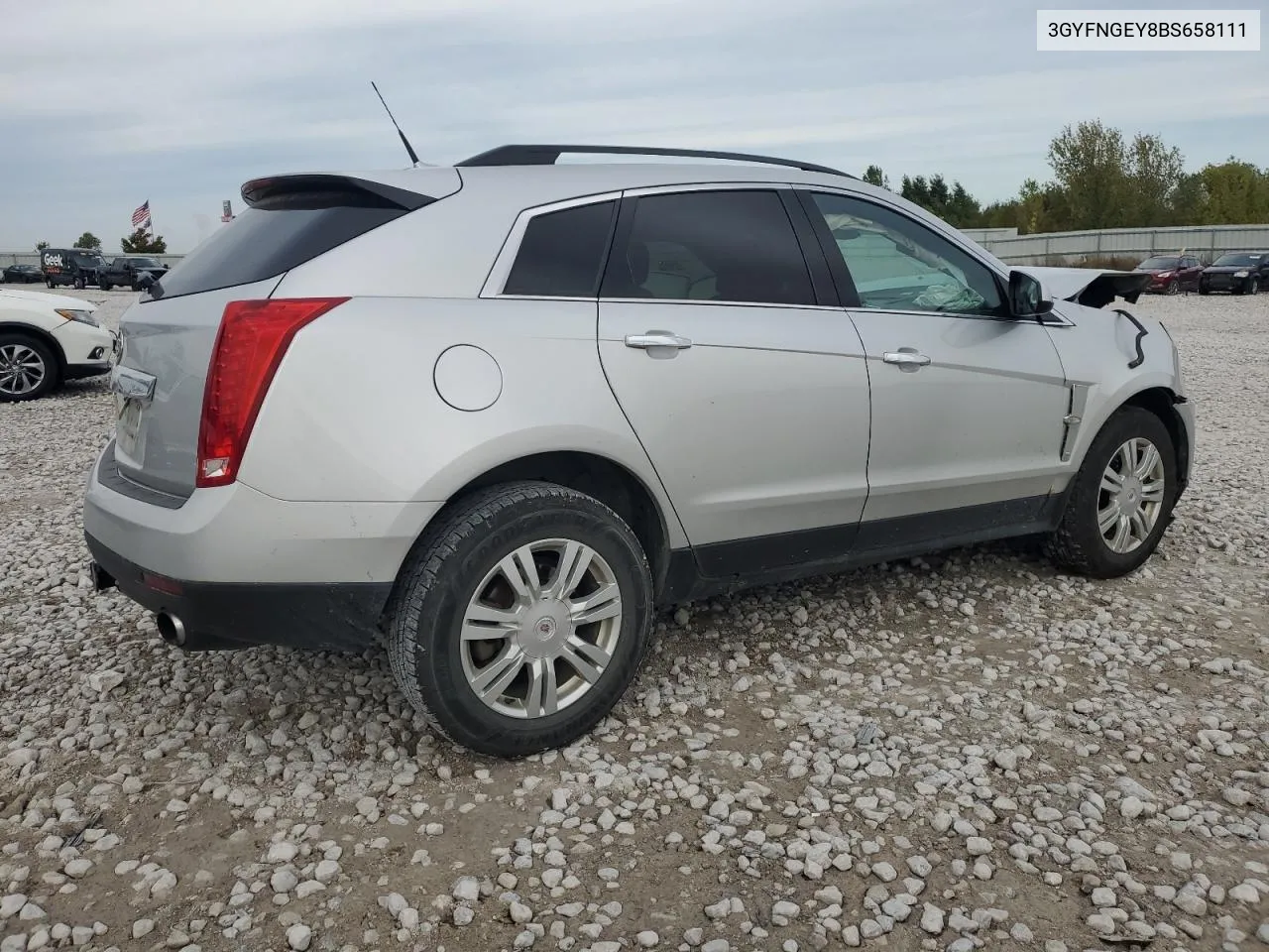 2011 Cadillac Srx VIN: 3GYFNGEY8BS658111 Lot: 73121504