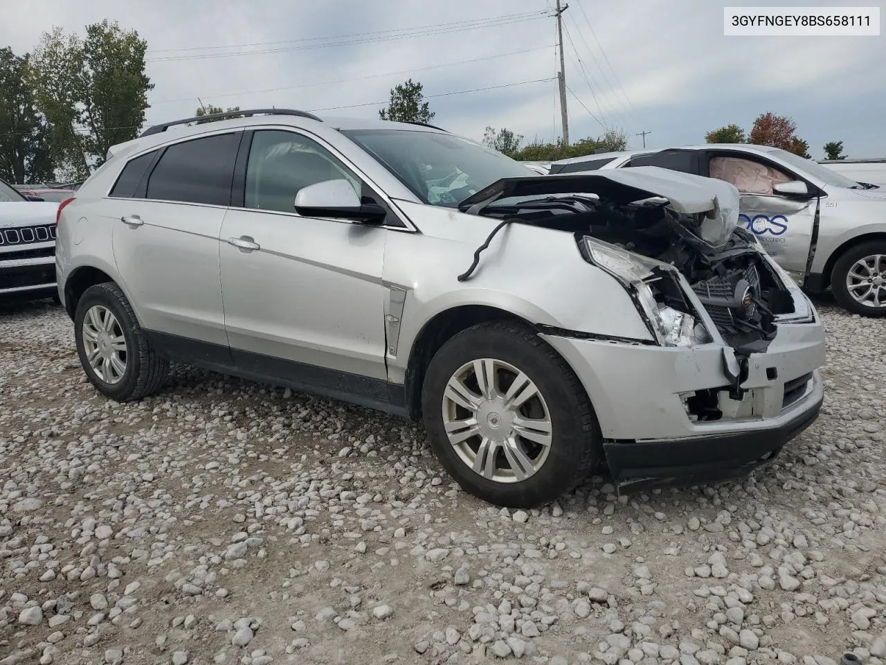 2011 Cadillac Srx VIN: 3GYFNGEY8BS658111 Lot: 73121504