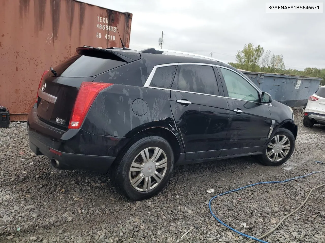 2011 Cadillac Srx Luxury Collection VIN: 3GYFNAEY1BS646671 Lot: 73183954