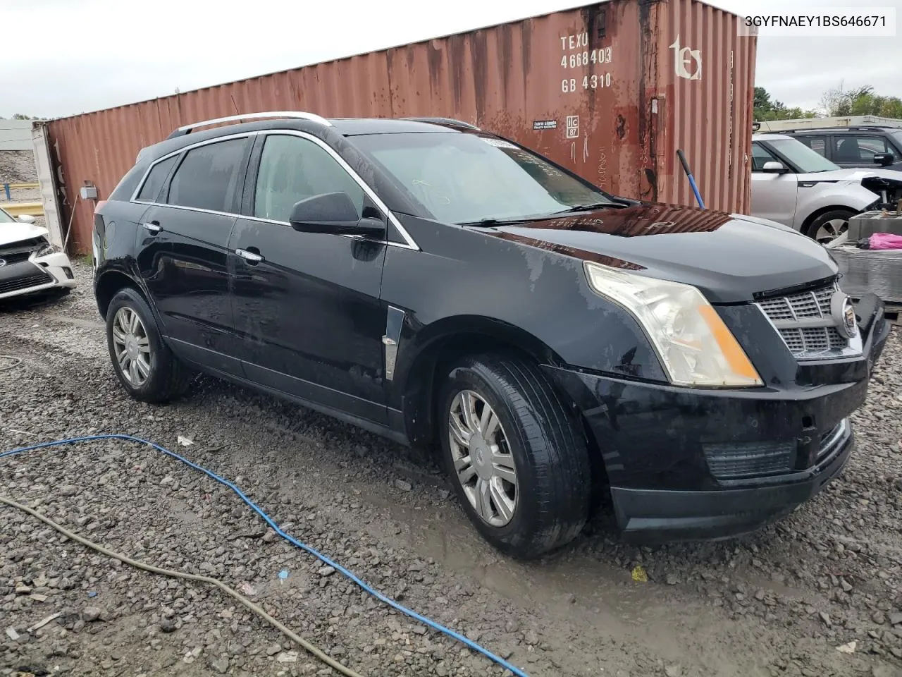 2011 Cadillac Srx Luxury Collection VIN: 3GYFNAEY1BS646671 Lot: 73183954