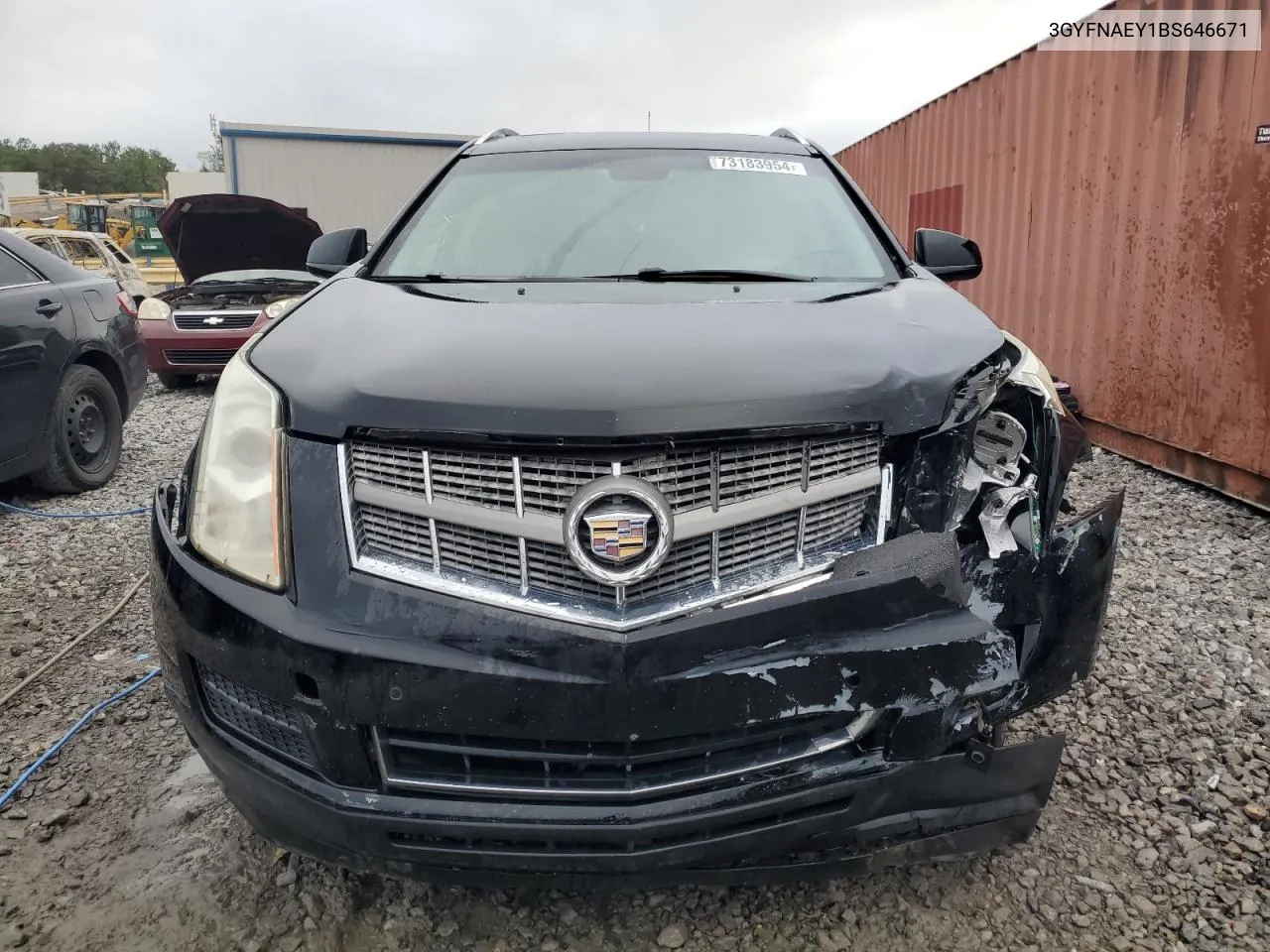 2011 Cadillac Srx Luxury Collection VIN: 3GYFNAEY1BS646671 Lot: 73183954