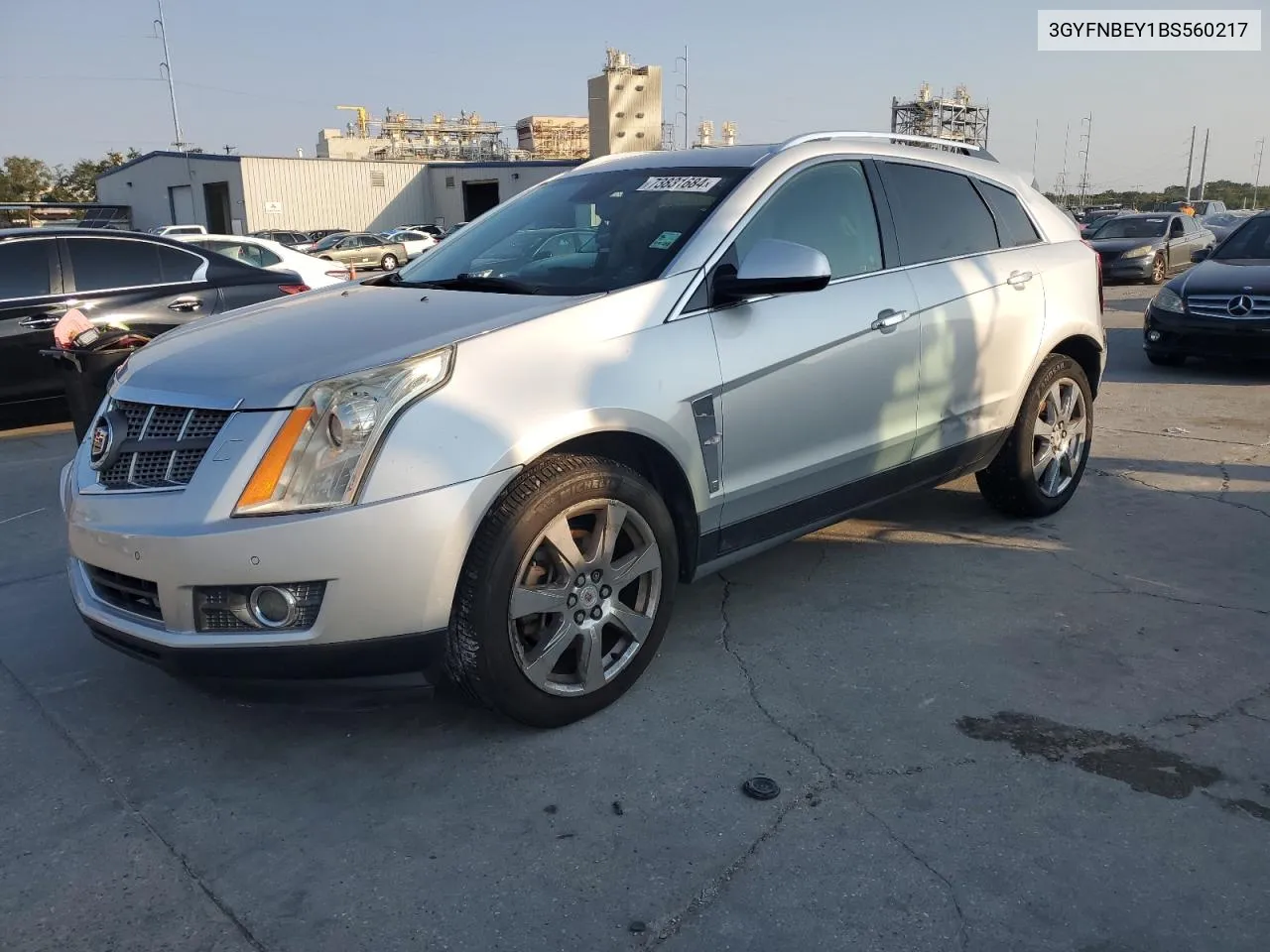 2011 Cadillac Srx Performance Collection VIN: 3GYFNBEY1BS560217 Lot: 73831684