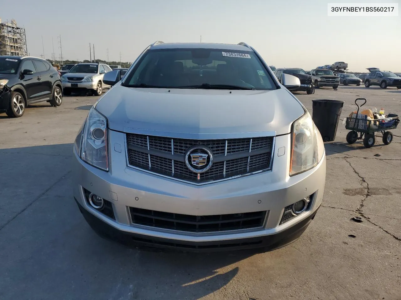 2011 Cadillac Srx Performance Collection VIN: 3GYFNBEY1BS560217 Lot: 73831684