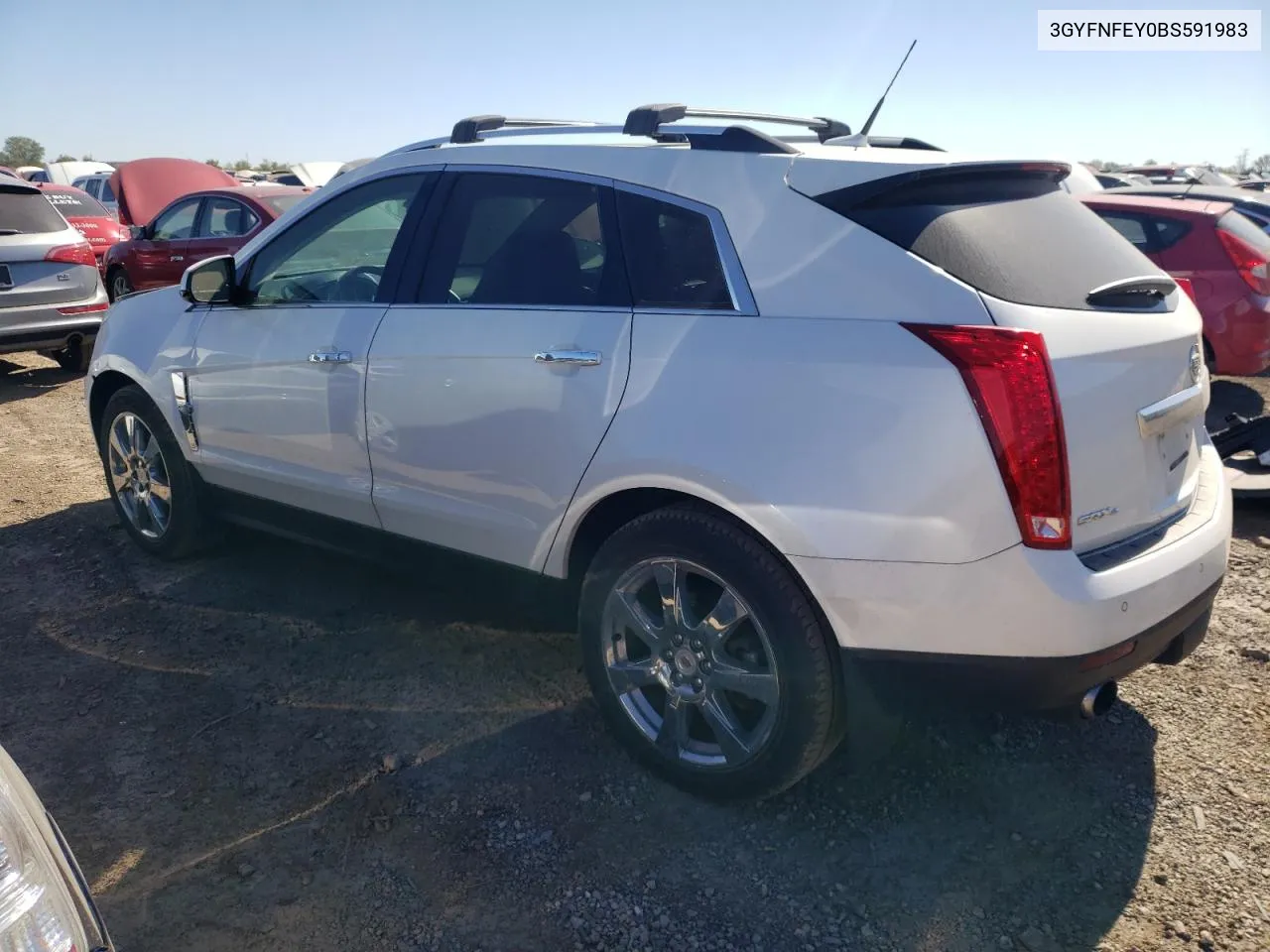 2011 Cadillac Srx Premium Collection VIN: 3GYFNFEY0BS591983 Lot: 74187164