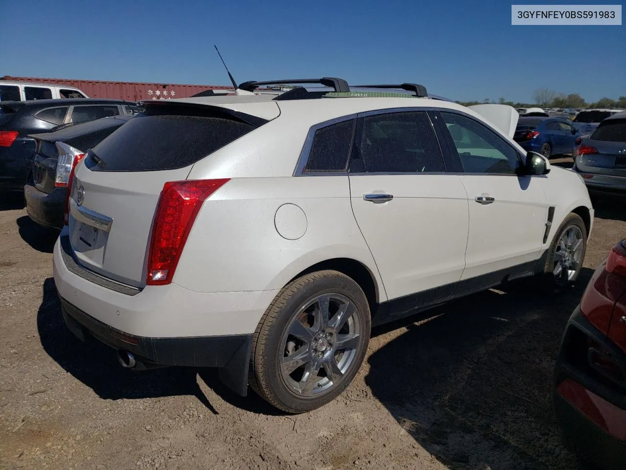 2011 Cadillac Srx Premium Collection VIN: 3GYFNFEY0BS591983 Lot: 74187164