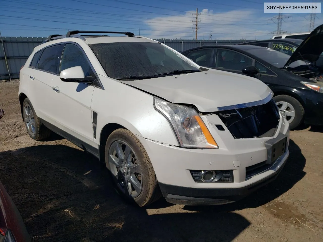 2011 Cadillac Srx Premium Collection VIN: 3GYFNFEY0BS591983 Lot: 74187164