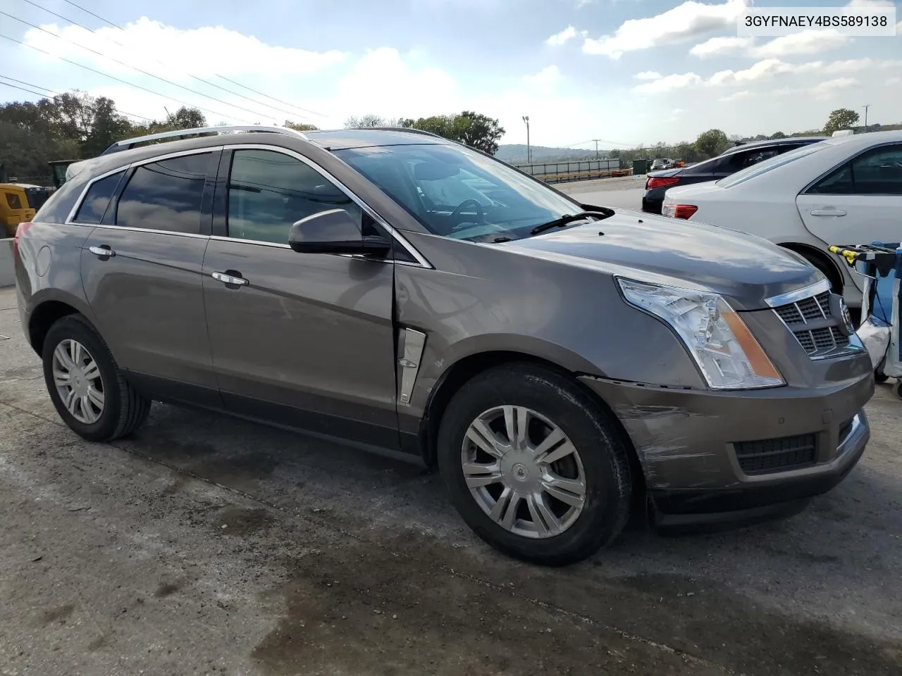 2011 Cadillac Srx Luxury Collection VIN: 3GYFNAEY4BS589138 Lot: 74227754