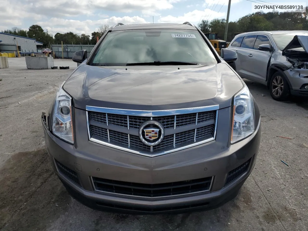 2011 Cadillac Srx Luxury Collection VIN: 3GYFNAEY4BS589138 Lot: 74227754