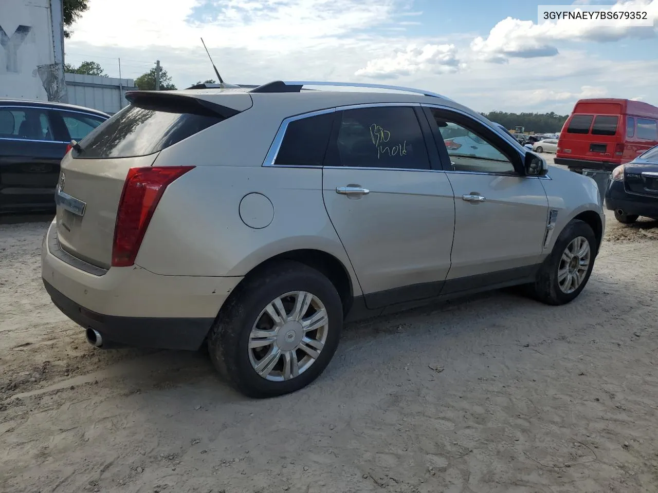 2011 Cadillac Srx Luxury Collection VIN: 3GYFNAEY7BS679352 Lot: 74463034