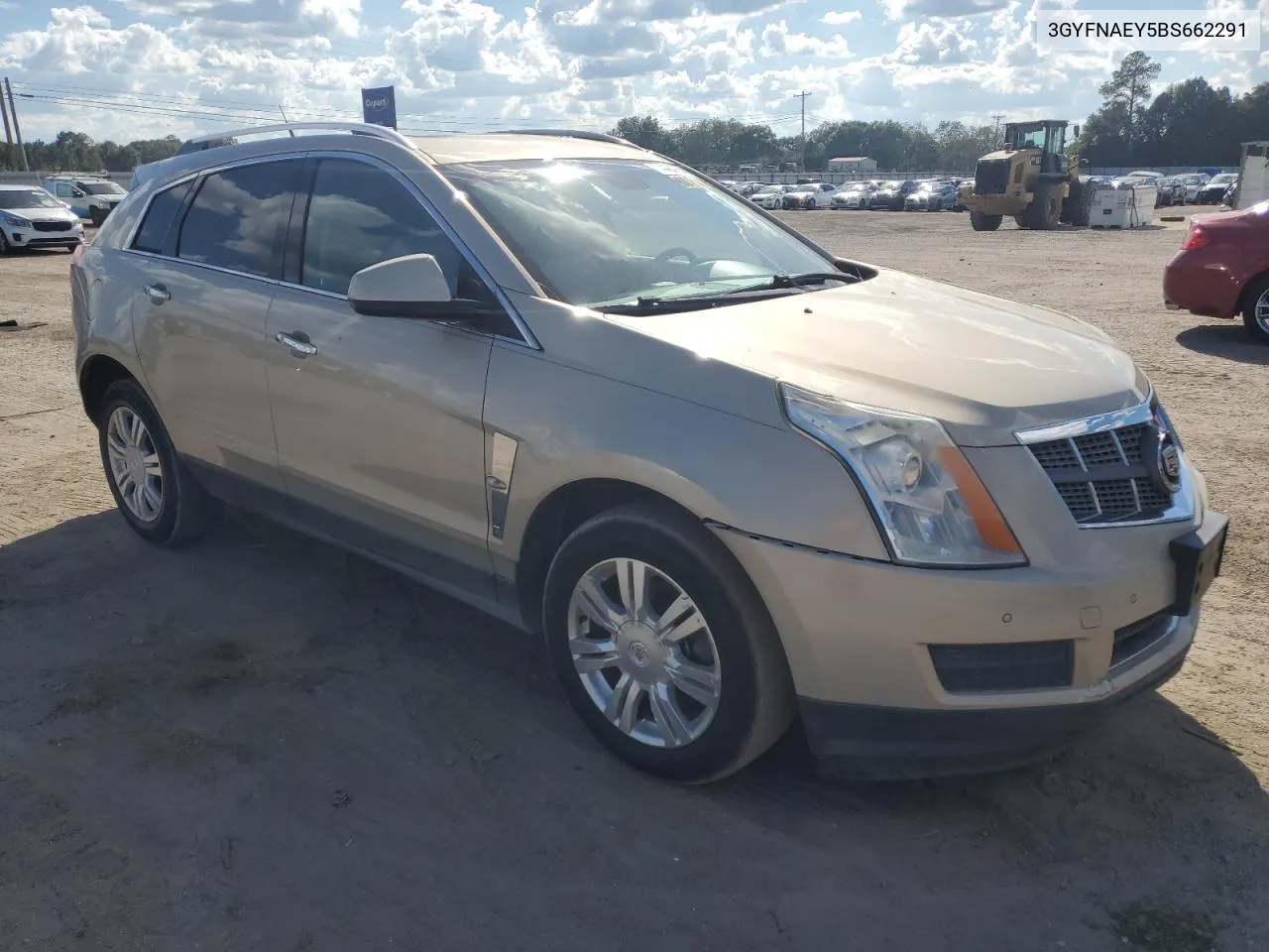 2011 Cadillac Srx Luxury Collection VIN: 3GYFNAEY5BS662291 Lot: 74484924