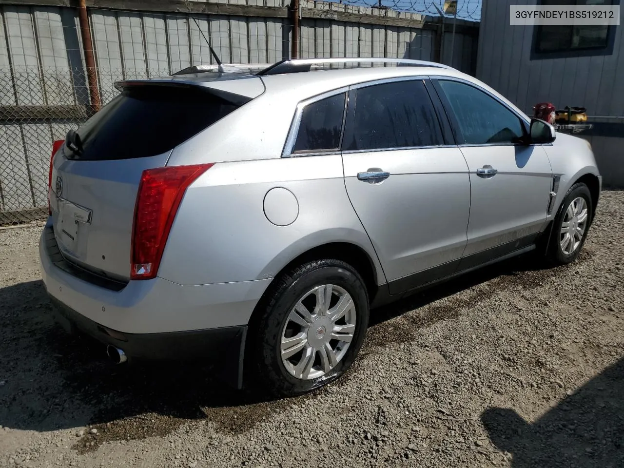 2011 Cadillac Srx Luxury Collection VIN: 3GYFNDEY1BS519212 Lot: 74499674