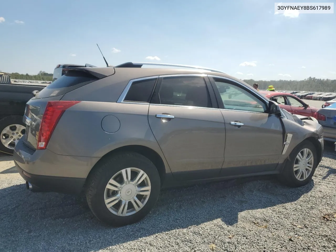 2011 Cadillac Srx Luxury Collection VIN: 3GYFNAEY8BS617989 Lot: 74587874