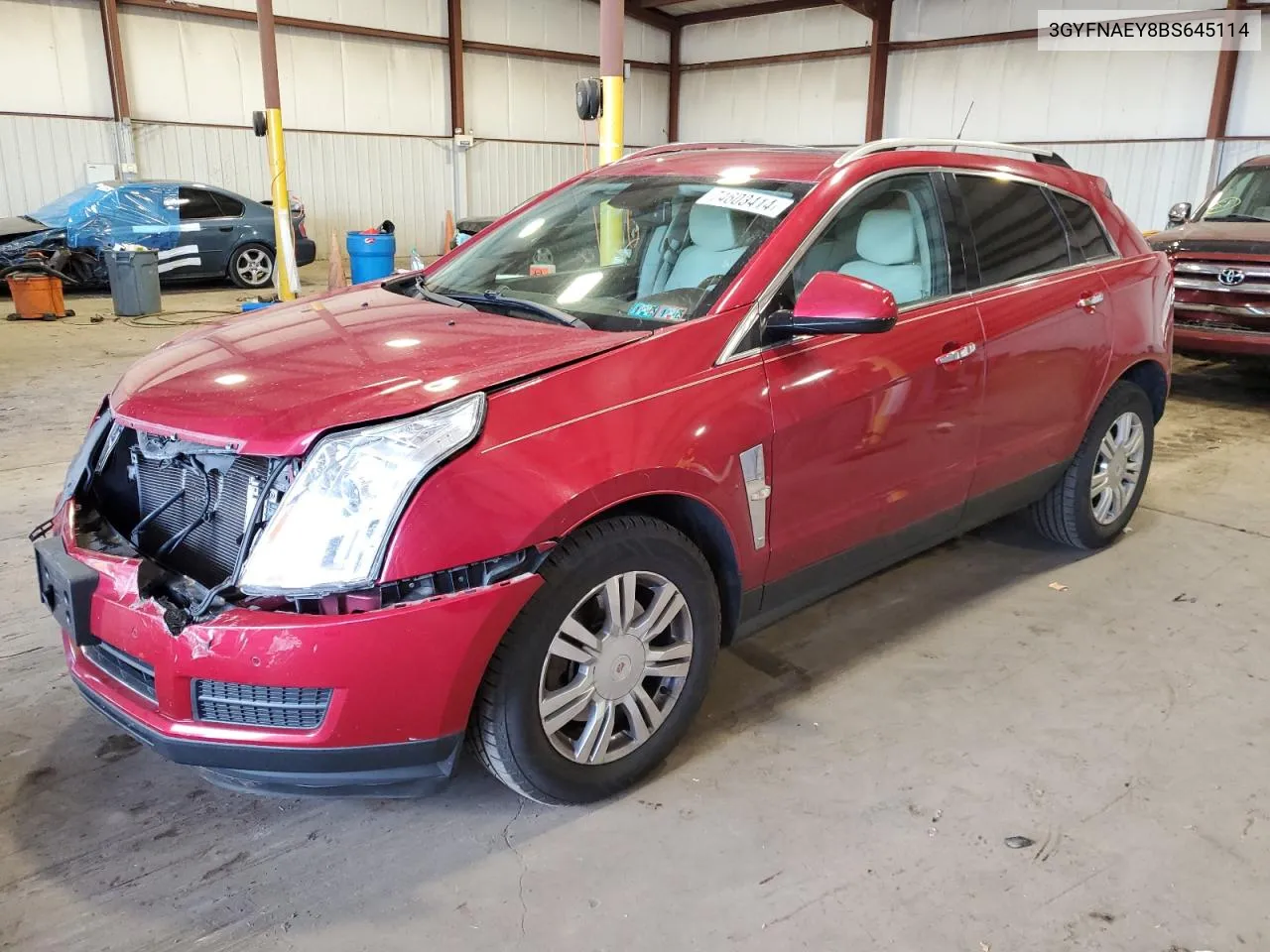 2011 Cadillac Srx Luxury Collection VIN: 3GYFNAEY8BS645114 Lot: 74603414