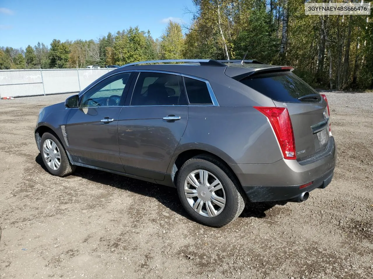 3GYFNAEY4BS666476 2011 Cadillac Srx Luxury Collection