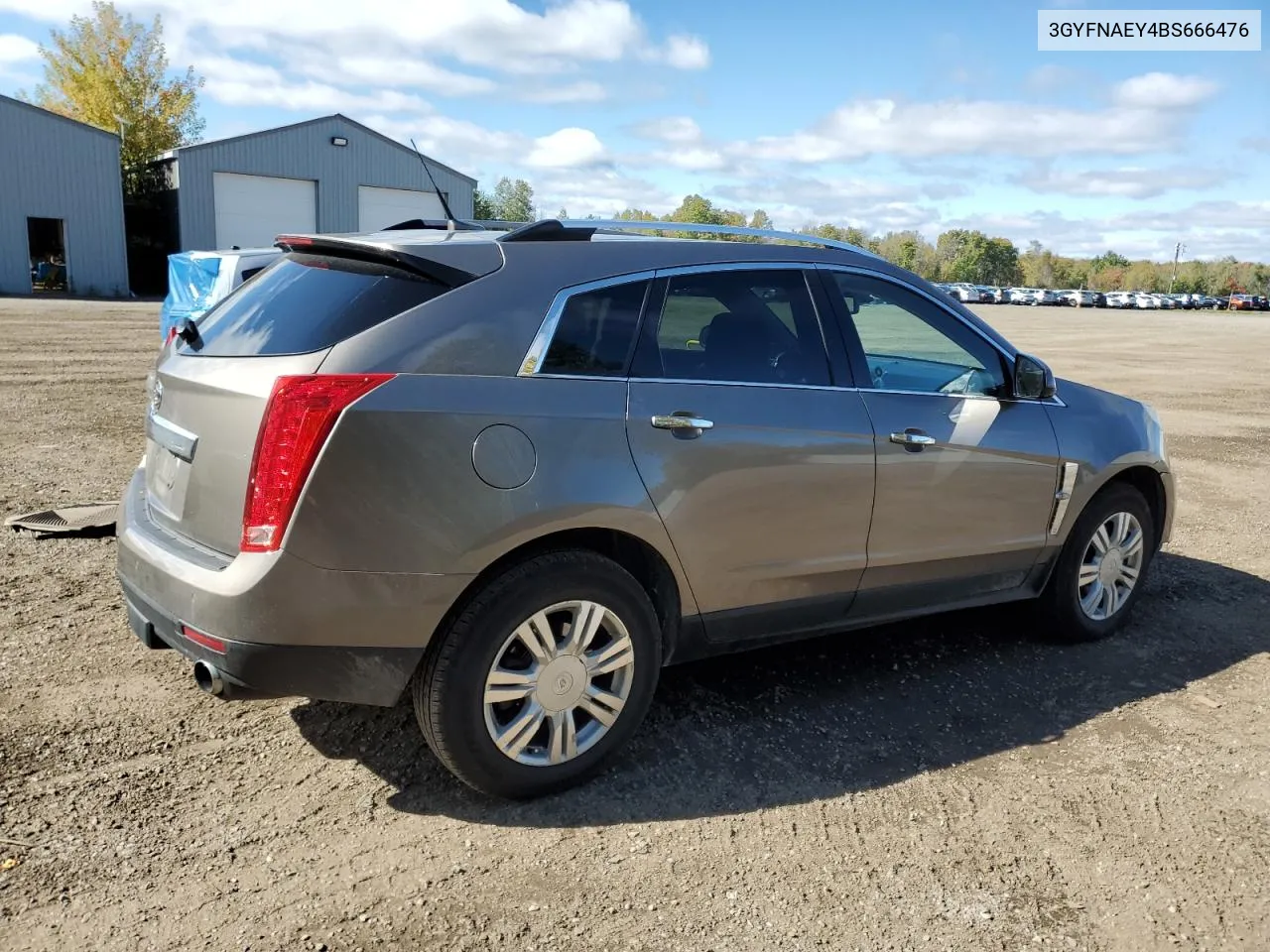 3GYFNAEY4BS666476 2011 Cadillac Srx Luxury Collection