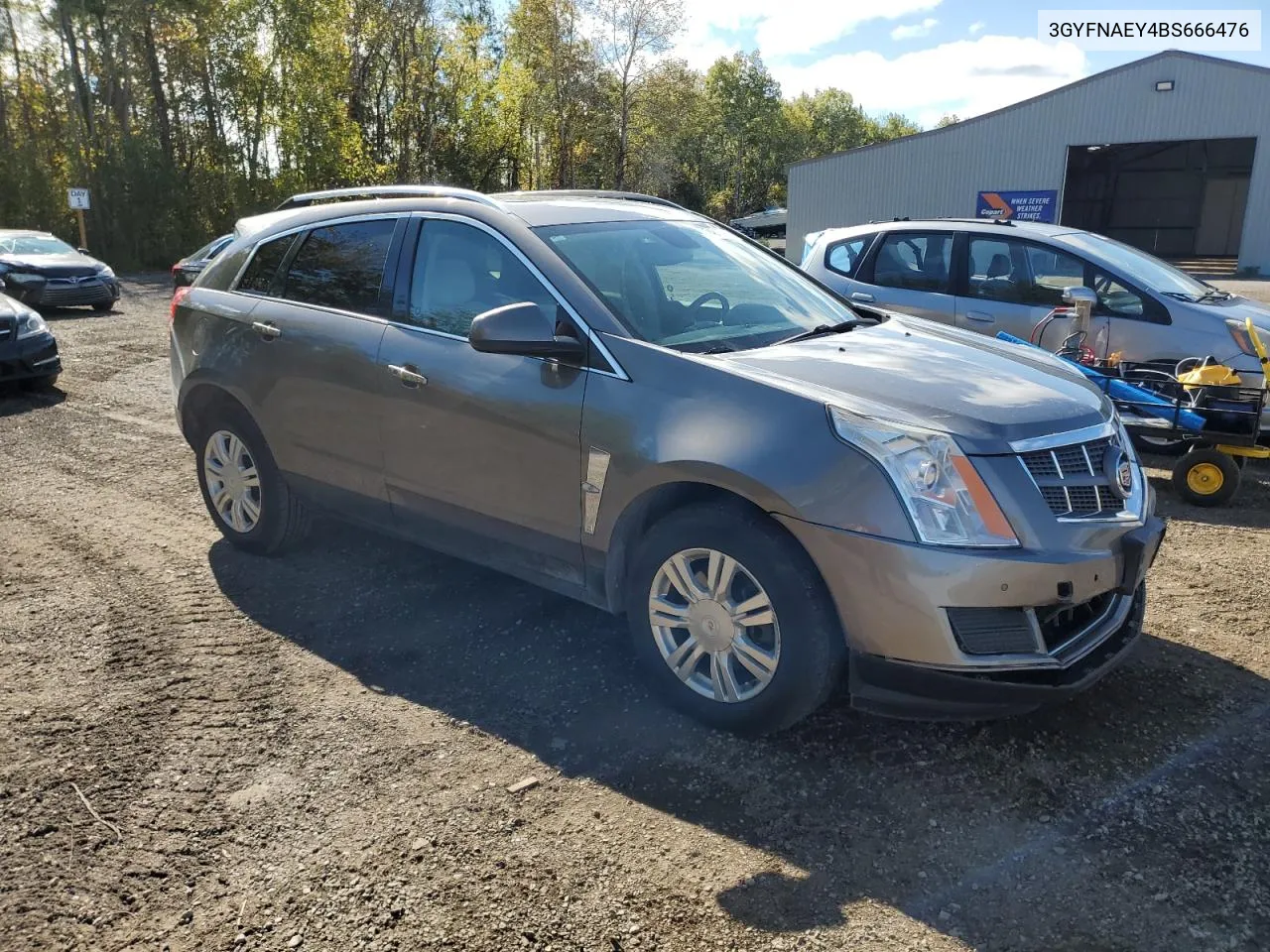 3GYFNAEY4BS666476 2011 Cadillac Srx Luxury Collection