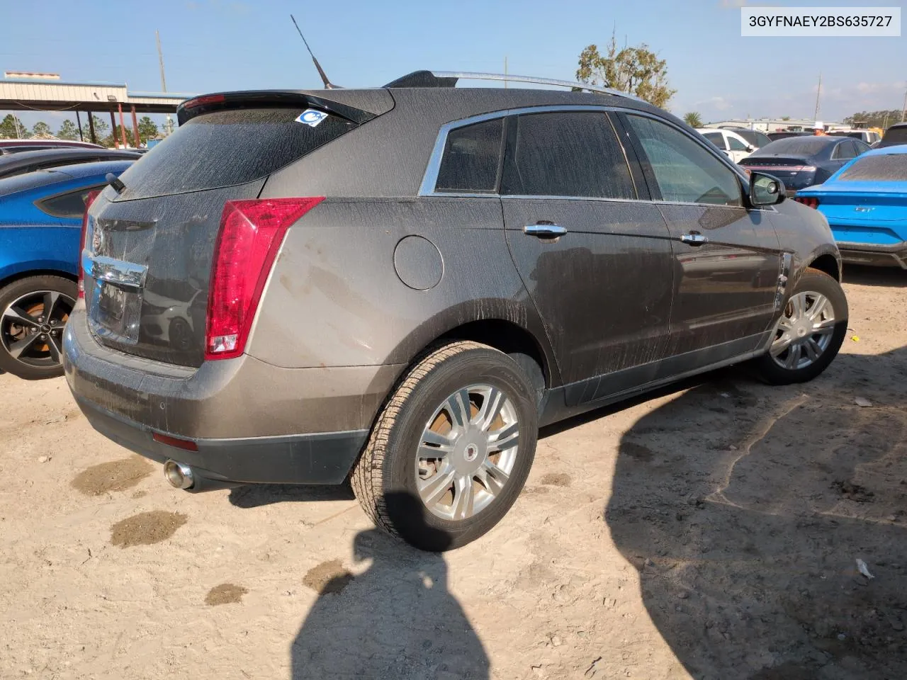 2011 Cadillac Srx Luxury Collection VIN: 3GYFNAEY2BS635727 Lot: 74657764