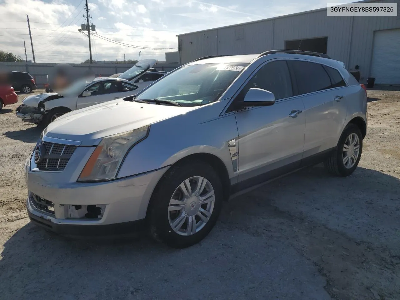 2011 Cadillac Srx VIN: 3GYFNGEY8BS597326 Lot: 74707024