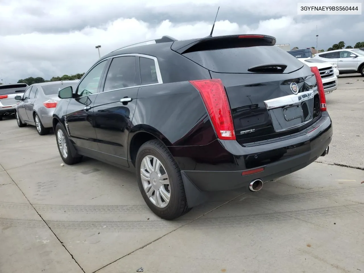 2011 Cadillac Srx Luxury Collection VIN: 3GYFNAEY9BS560444 Lot: 74757264