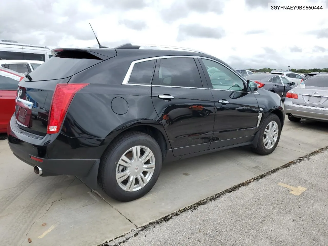 2011 Cadillac Srx Luxury Collection VIN: 3GYFNAEY9BS560444 Lot: 74757264