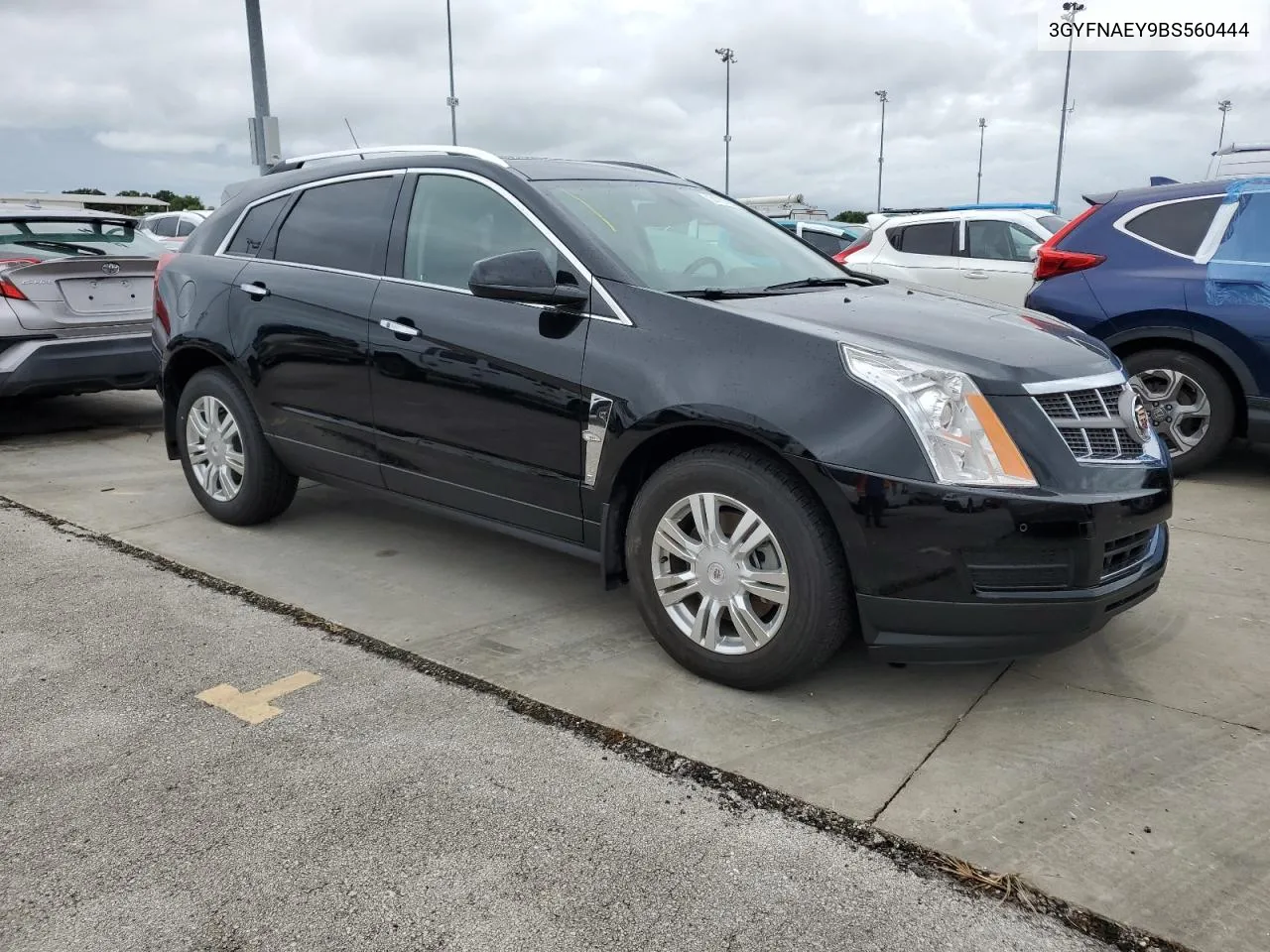 2011 Cadillac Srx Luxury Collection VIN: 3GYFNAEY9BS560444 Lot: 74757264