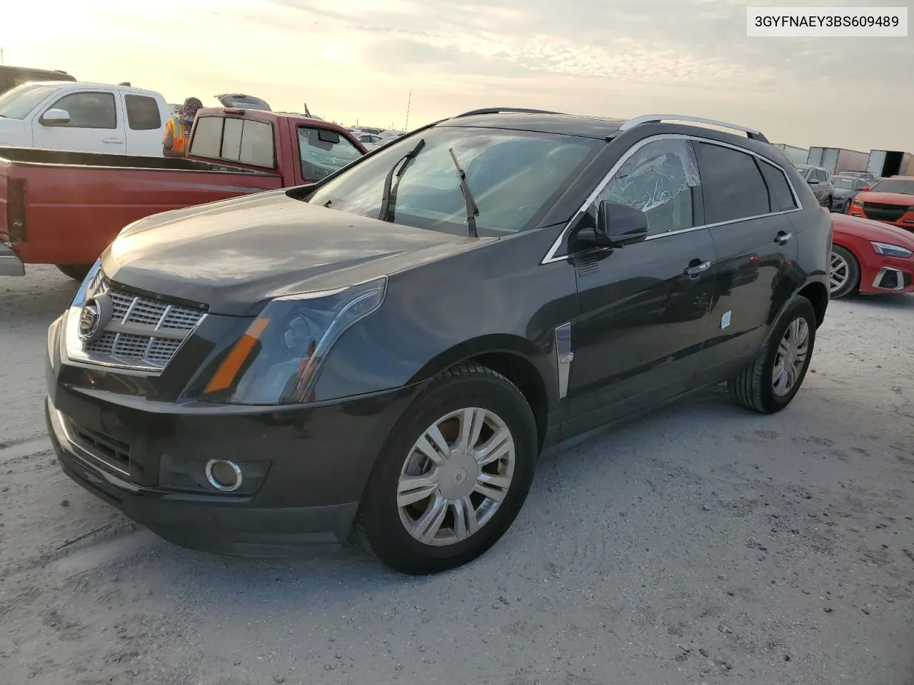 3GYFNAEY3BS609489 2011 Cadillac Srx Luxury Collection