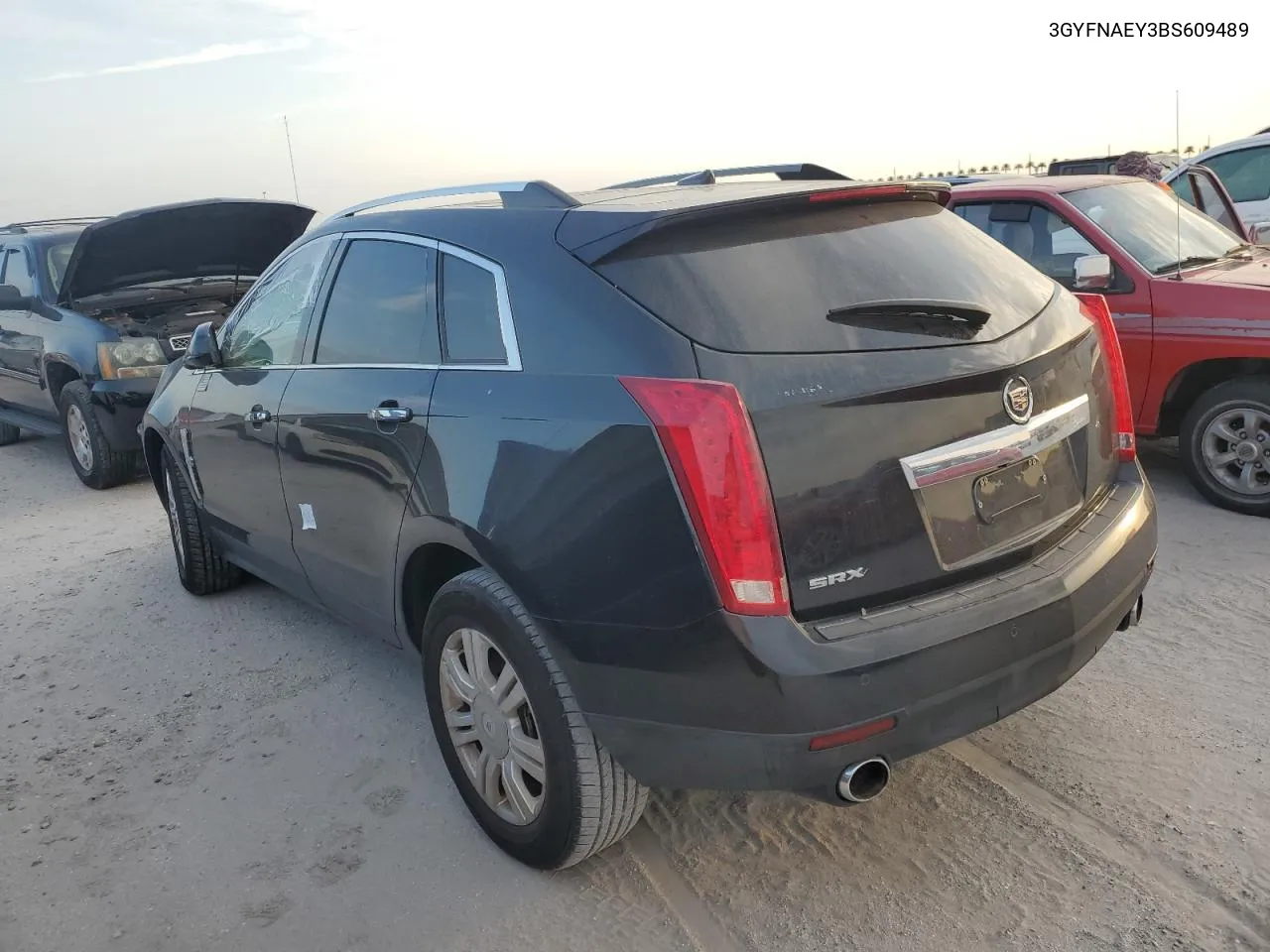 3GYFNAEY3BS609489 2011 Cadillac Srx Luxury Collection