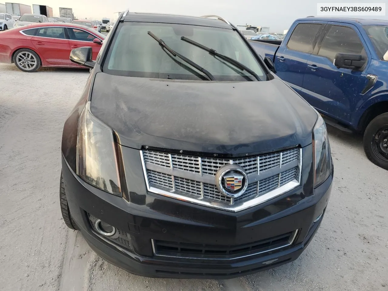 3GYFNAEY3BS609489 2011 Cadillac Srx Luxury Collection