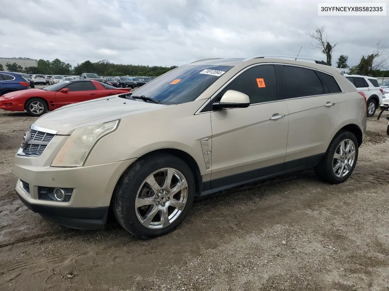 3GYFNCEYXBS582335 2011 Cadillac Srx Premium Collection