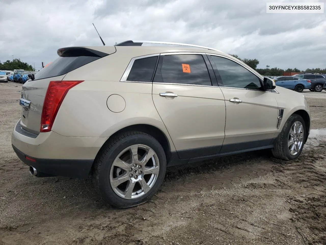 3GYFNCEYXBS582335 2011 Cadillac Srx Premium Collection