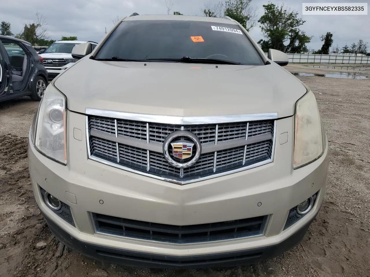 3GYFNCEYXBS582335 2011 Cadillac Srx Premium Collection