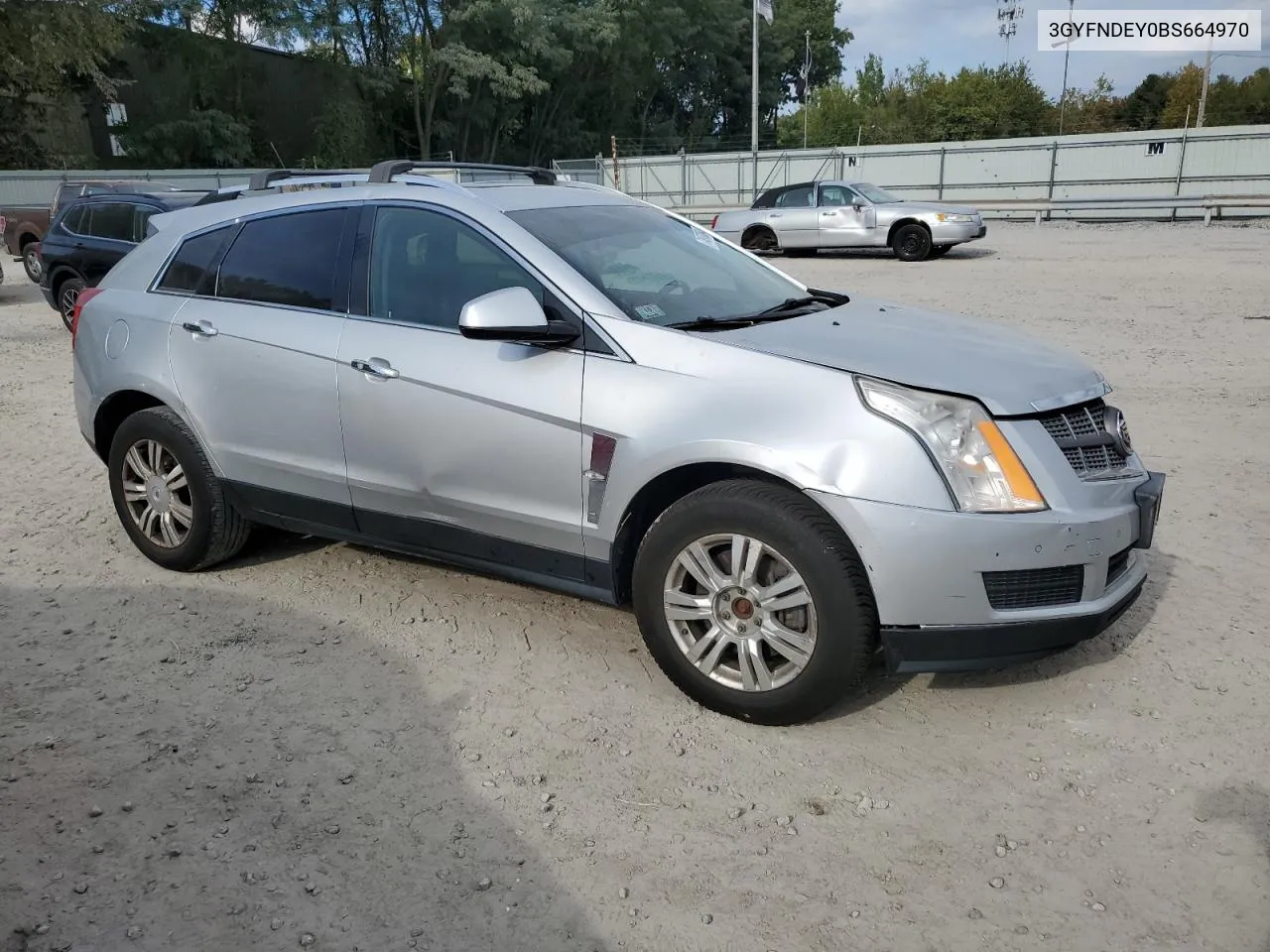 2011 Cadillac Srx Luxury Collection VIN: 3GYFNDEY0BS664970 Lot: 74978864