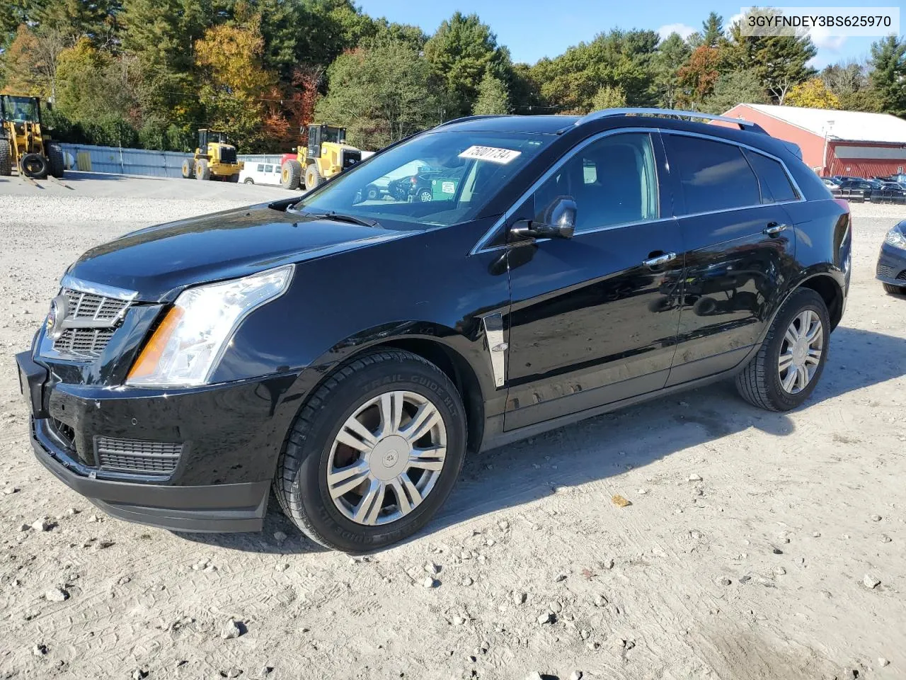 2011 Cadillac Srx Luxury Collection VIN: 3GYFNDEY3BS625970 Lot: 75001734