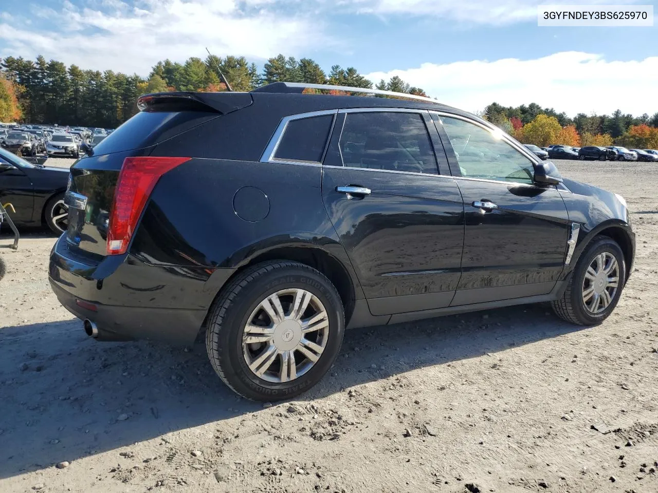 2011 Cadillac Srx Luxury Collection VIN: 3GYFNDEY3BS625970 Lot: 75001734