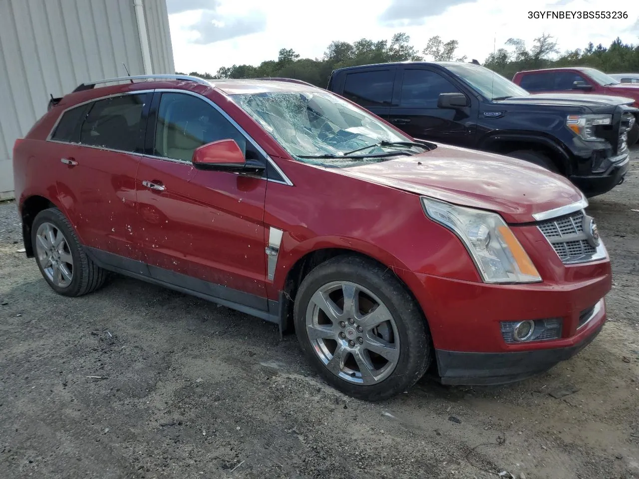 2011 Cadillac Srx Performance Collection VIN: 3GYFNBEY3BS553236 Lot: 75013754