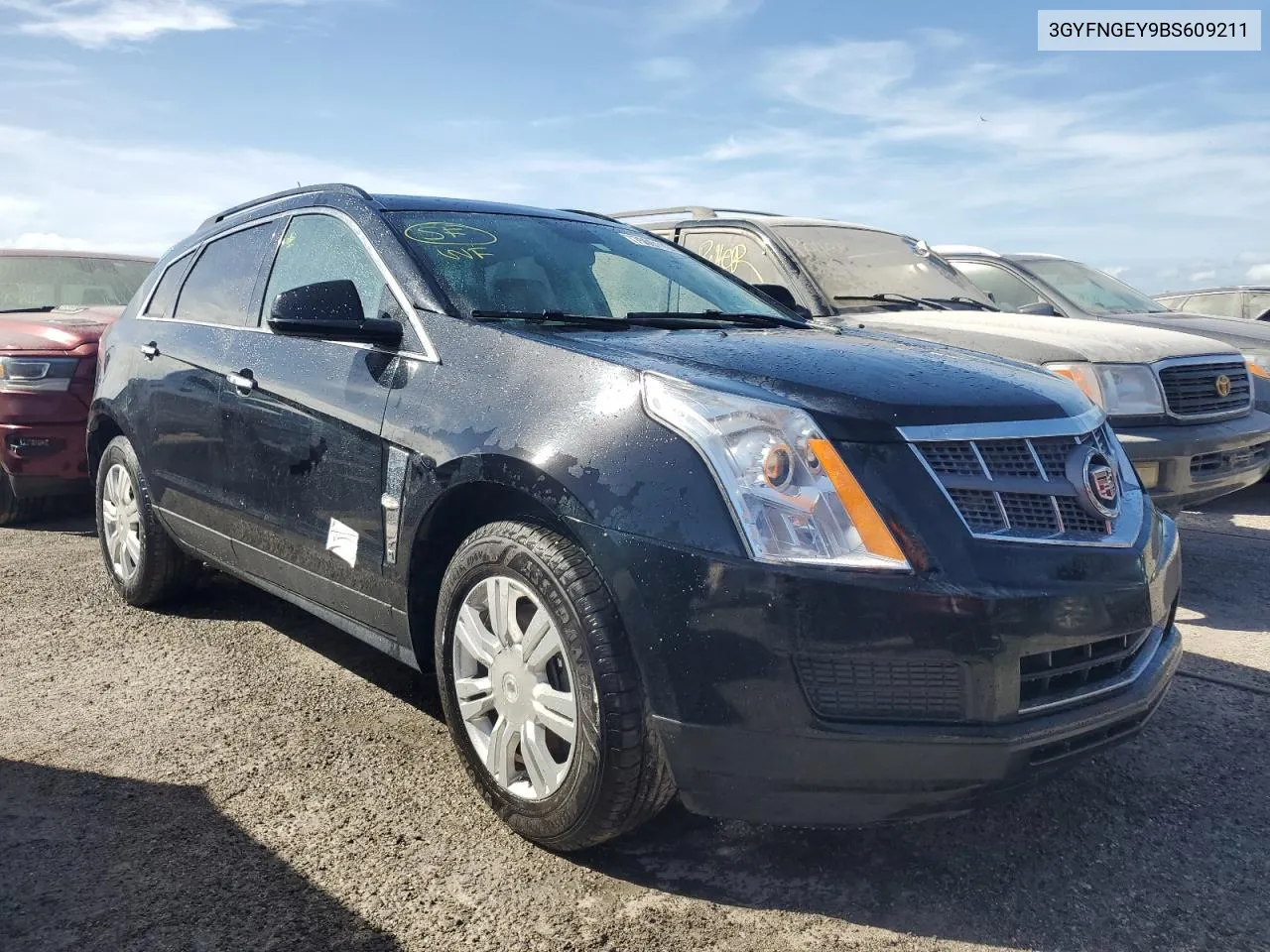 3GYFNGEY9BS609211 2011 Cadillac Srx